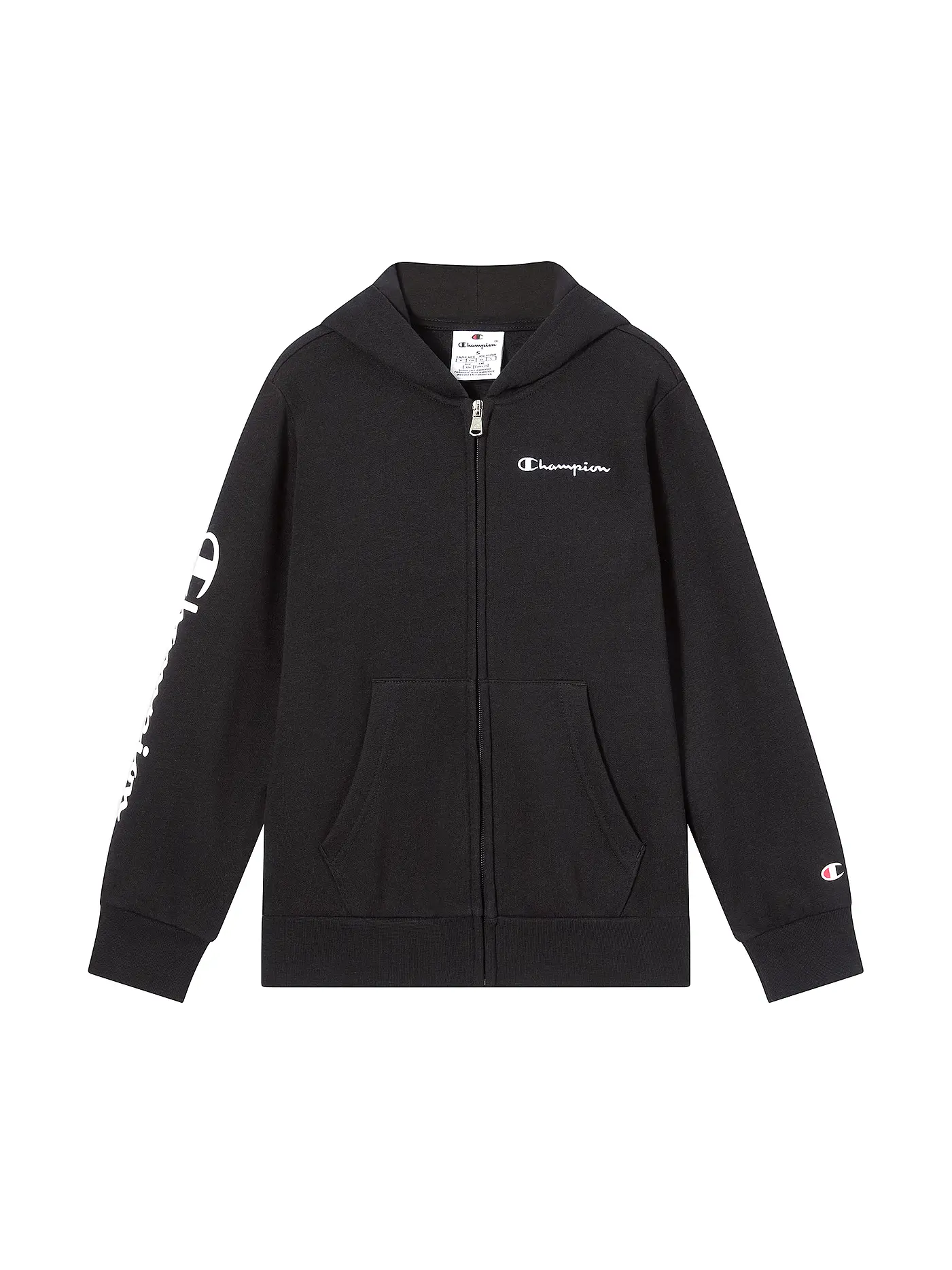 CHAMPION | Jungen Sweatjacke | schwarz